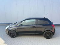 Gebraucht Opel Corsa Satellite 69 PS (50 kW) 2011 Schwarz Kleinwagen