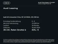 Gebraucht Audi A3 S-Line 150 PS (110 kW) 2024 Navarrablau metallic Limousine