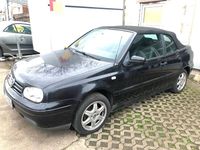 Gebraucht VW Golf Cabriolet 75 PS (55 kW) 2000 Schwarz Cabrio