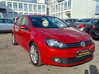 Gebraucht VW Golf VI Team 105 PS (77 kW) 2010 Rot Kleinwagen