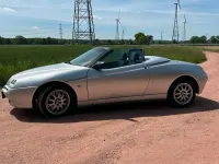 Gebraucht Alfa Romeo Spider 150 PS (110 kW) 2000 Silber Cabrio
