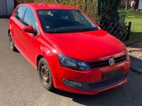 Gebraucht VW Polo 75 PS (55 kW) 2009 Rot Kleinwagen