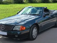 Gebraucht Mercedes SL500 320 PS (235 kW) 1994 Schwarz Cabrio