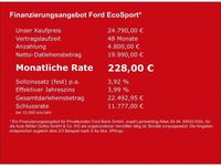 gebraucht Ford Ecosport ST-Line Navi+Technik-Paket+Lenkradhzg+B&O Sound+Tempomat