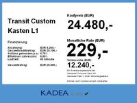 Gebraucht Ford Transit Custom Trend 125 PS (91 kW) 2021 Weiß Van / Kleinbus