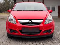 Gebraucht Opel Corsa 75 PS (55 kW) 2008 Rot Kleinwagen