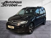 Neu VW Caddy Dark Label 122 PS (89 kW) 2025 Schwarz (deep black perleffekt) Van / Kleinbus