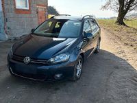Gebraucht VW Golf V 122 PS (89 kW) 2009 Blau Kombi
