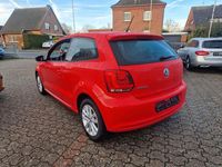 Gebraucht VW Polo Style 60 PS (44 kW) 2011 Rot Limousine