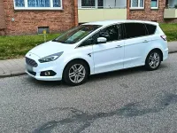 Gebraucht Ford S-MAX Titanium 150 PS (110 kW) 2015 Weiß Van / Kleinbus