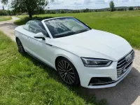 Gebraucht Audi A5 Cabriolet S-Line 190 PS (139 kW) 2019 Weiß Cabrio