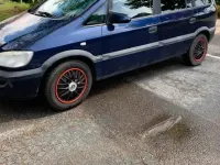 Gebraucht Opel Zafira 101 PS (74 kW) 2001 Blau Van / Kleinbus