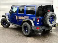 Gebraucht Jeep Wrangler Sahara 200 PS (147 kW) 2011 Blau SUV