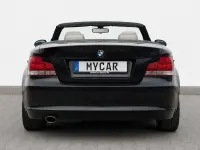 Gebraucht BMW 120 Cabriolet Sport Line 170 PS (125 kW) 2008 Schwarz Cabrio