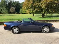 Gebraucht Mercedes SL320 231 PS (169 kW) 1995 Blau Cabrio