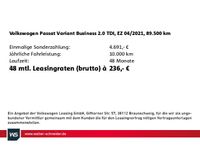 gebraucht VW Passat Variant 2.0 TDI DSG Business Navi LED AHK