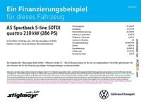 Gebraucht Audi A5 Sportback S-Line 286 PS (210 kW) 2022 Navarrablau metallic Kleinwagen