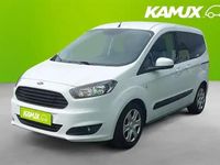 Gebraucht Ford Tourneo Courier 101 PS (74 kW) 2017 Weiß Van / Kleinbus