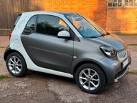 gebraucht Smart ForTwo Coupé Passion Schaltgetriebe grau matt