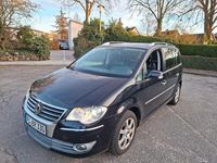 Gebraucht VW Touran 140 PS (102 kW) 2009 Schwarz Van / Kleinbus