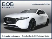 Neu Mazda 3 Homura-Line 140 PS (102 kW) 2026 Arctic white (weiß) Limousine