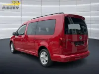 Gebraucht VW Caddy Maxi Comfortline 110 PS (80 kW) 2016 Kirschrot, kirschrot Van / Kleinbus