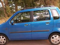 Gebraucht Opel Agila 55 PS (40 kW) 2002 Blau Van / Kleinbus