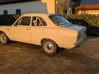 Gebraucht Ford Escort 110 PS (80 kW) 1969 Weiß Kleinwagen