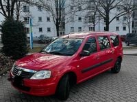 Gebraucht Dacia Logan MCV 75 PS (55 kW) 2009 Rot Kombi