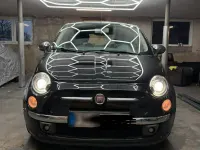 Gebraucht Fiat 500 69 PS (50 kW) 2010 Schwarz Kleinwagen