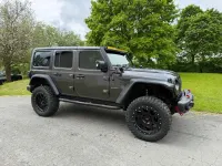 Gebraucht Jeep Wrangler Unlimited Sahara 272 PS (200 kW) 2021 Grau SUV