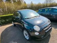 Gebraucht Fiat 500 69 PS (50 kW) 2010 Schwarz Kleinwagen