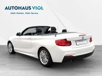 gebraucht BMW 218 i Cabrio M-Sport, Automatik, LED, Navi