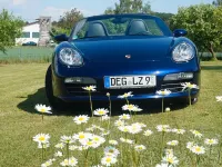 Brugt Porsche Boxster S 280 HK (205 kW) 2005 Blå Cabriolet