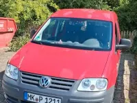 Gebraucht VW Caddy Life 80 PS (58 kW) 2010 Rot Van / Kleinbus