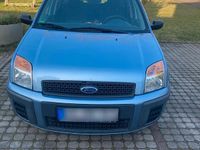 Gebraucht Ford Fusion 101 PS (74 kW) 2007 Blau Kleinwagen