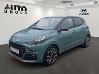 Gebraucht Hyundai i10 N Line 101 PS (74 kW) 2021 Grün Kleinwagen
