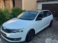 Gebraucht Skoda Rapid Drive 125 PS (91 kW) 2018 Weiß Kleinwagen