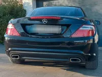 Gebraucht Mercedes SLK200 AMG line 184 PS (135 kW) 2014 Schwarz Cabrio