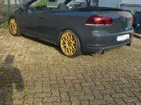 Gebraucht VW Golf Cabriolet GTI 211 PS (155 kW) 2013 Grau Cabrio