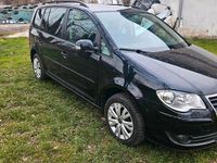 Gebraucht VW Touran Trendline 140 PS (102 kW) 2007 Schwarz Van / Kleinbus