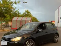 Gebraucht VW Golf VI Highline 122 PS (89 kW) 2009 Schwarz Kleinwagen