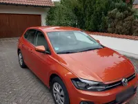 Gebraucht VW Polo Comfortline 95 PS (69 kW) 2019 Orange Kleinwagen