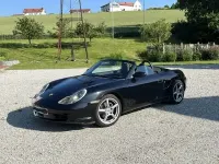 Gebraucht Porsche Boxster 228 PS (167 kW) 2003 Schwarz Cabrio