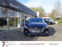Gebraucht Mazda 3 Exclusive-Line 120 PS (88 kW) 2018 Mitternachtsblau metallic Limousine