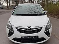 Gebraucht Opel Zafira Tourer 134 PS (98 kW) 2015 Weiß Van / Kleinbus
