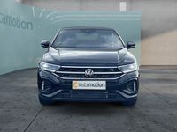 Gebraucht VW T-Roc Cabriolet R-line 150 PS (110 kW) 2024 Schwarz Cabrio