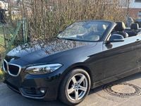 Gebraucht BMW 218 Performance 136 PS (100 kW) 2017 Schwarz Cabrio