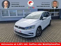 Gebraucht VW Golf Sportsvan Join 150 PS (110 kW) 2018 Weiß Van / Kleinbus