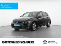 Gebraucht VW Golf VIII Active 150 PS (110 kW) 2022 Schwarz Limousine